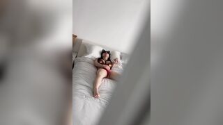 Horny Blonde Asian Slut With Big Tits Masturbating Leaked Cam Video