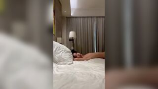 Pretty Horny Babe Sucking Her Boy Friend's Big Cock And Let Licking Her Pussy