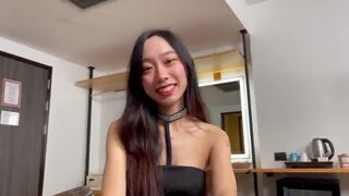 Horny Asian Wife Sucking Her Man's Cock Leaked Video