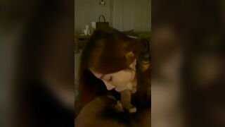 Horny Asian Babe Sucking Her Man's Cock Hard Leaked Cam Video