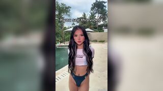 Pretty Horny Asian Slut Hot Tiktok Video