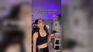 Babyminaox Playing With Her Fluffy Toys Tiktok Video