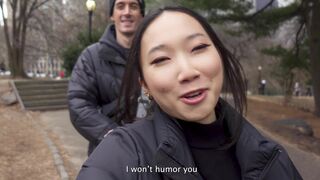 Slim Asian Teen Gets Her Pussy Railed By Huge Cock Video