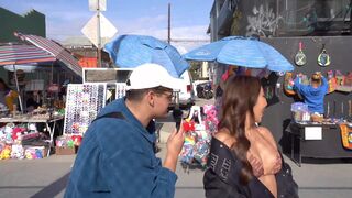 Slutty Asian Babe Sucking And Gets Hard Fuck By Big Cock Threesome Video