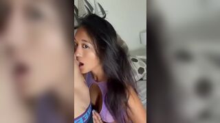 Lusty Pretty Asian Teasing Big Cock Video