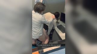 Asian Secretary Gets Horny While Working and Fucks Him On the Office Video