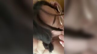 Nerdy Asian Fucked Rough In Doggy Video