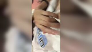 Cute Asian Teen Gf Showing Tits On Call Leaked Video