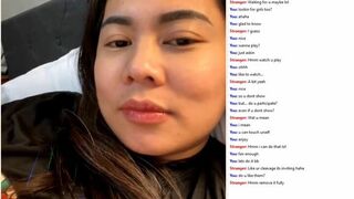 Gorgeous Asian Babe Revealing Her Big Tits In A Cam To Cam Chat Video