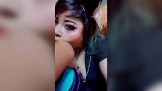 Asian Slut Cheating Sucking Neighbor's Cock Video