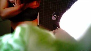 Asian Milf Gets Huge Boobs Caught On a Spycam Video