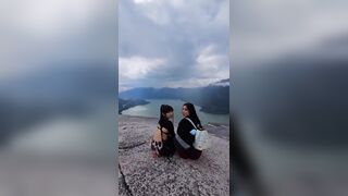 Amazing Asian With Big Curvy Ass Hiking Video