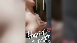 Amazing Asian Getting Huge Cumshot On the Mouth Video