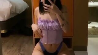 Ozarayau Asian Hottie In Tight Underwear Mirror Cam Video