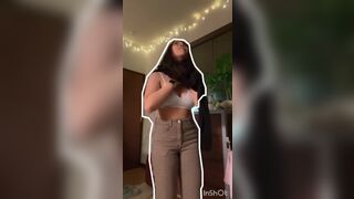 Asian Gf Undressing On Cam Leaked Video