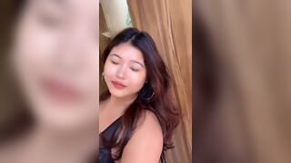 Pretty Chubby Asian In Tight Frock Video