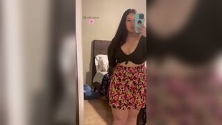 Asian Chubby Gf With Huge Hot boobs Showing Off Video