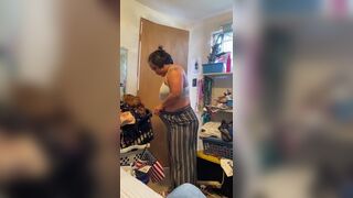 Asian American Mom Getting Dressed Up Video