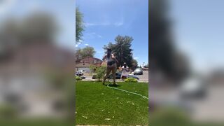 Sexy Chubby Asian With Huge Ass Shaking On Cam Outdoor Video