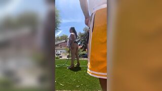 Sexy Chubby Asian With Huge Ass Shaking On Cam Outdoor Video