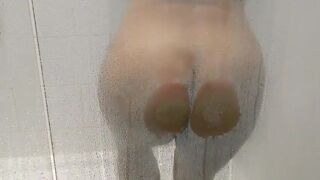 Hot Asian Stepmom Rubbing Ripples And Booty On Shower Glass Leaked Video