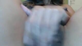 Hairy Pussy Fingering Closeup View Of This Sexy Camgirl Leaked Video