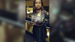Asian Mom Wearing Seethrough In Public Video