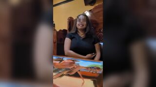 Naughty Milf Flashing Tits In A Public Cafe Video