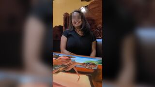 Naughty Milf Flashing Tits In A Public Cafe Video