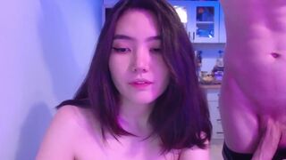 Pretty Asian Sucking Her Boyfriend On Cam Stream Video