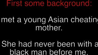 Big Black Cock Fucking Asian Milf Making Her Moan With So Much Pleasure Video