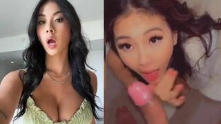 Gorgeous Tiktok Model Giving Head To A Black Cock Video