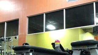 Fit Hmong Gym Girl With Sweaty Ass Working Out Video
