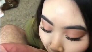 Big Cock Shop Owner Got His Dick Hard Sucked By Asian Sweet Chick Video