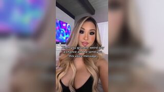 Vannidakr Hottie With Cute Face Teasing TikTok Video