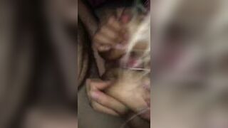 Pixie Asian Rainbow Hair Babe Sucking Cock With Her Tits Out Video