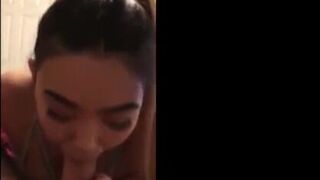 Asian Chick Eating Balls And Cock Like A Pro Video