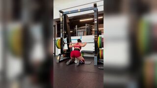Fit Hmong Asian Powerlift Model Workout Video