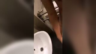 Horny Korean Couple Fucked In The Public Toilet Video