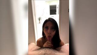 Bbyanni Hot Asian Does a Blowjob and Later Gets Fucked in Doggystyle Onlyfans Video