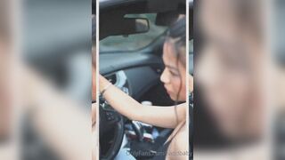 Saddbaby Sexy Asian In Tiny bra On Car Onlyfans Video