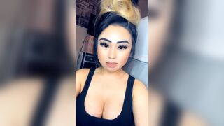 Hot Busty Asian Smoking On Cam Video