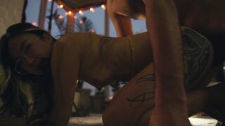 Suupersoaker Horny Asian Tattooed Bitch Banged Deep In Her Pussy From Behind Video