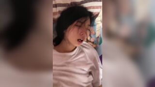 Cute Hairy Asian Teen Fucked Gently In Missionary Video