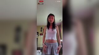 Xian Asian Teen Doing Live Without Wearing bra Video