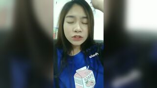 Asian Gf Reveals her Boobs On Cam For Bf Leaked Video