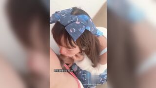 Asian Amateur Fucked Until Cum Drips On her Leg Video