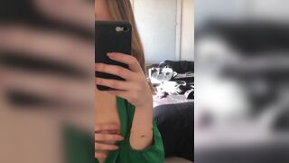 Sexy Asian Teasing Titties Video