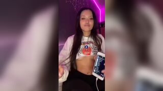 Pretty Asian Camgirl Teasing On Webcam Video