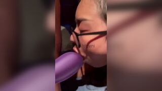 Aloedvni Nerdy Asian Sucking Bf's Cock With Passion Fansly Video
